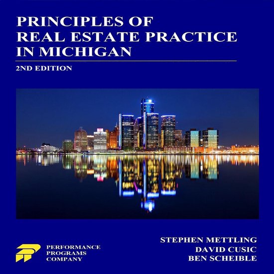 Principles of Real Estate Practice in Michigan - cover
