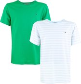 Tommy Hilfiger jongens 2P O-hals shirts stripe multi - 152/164