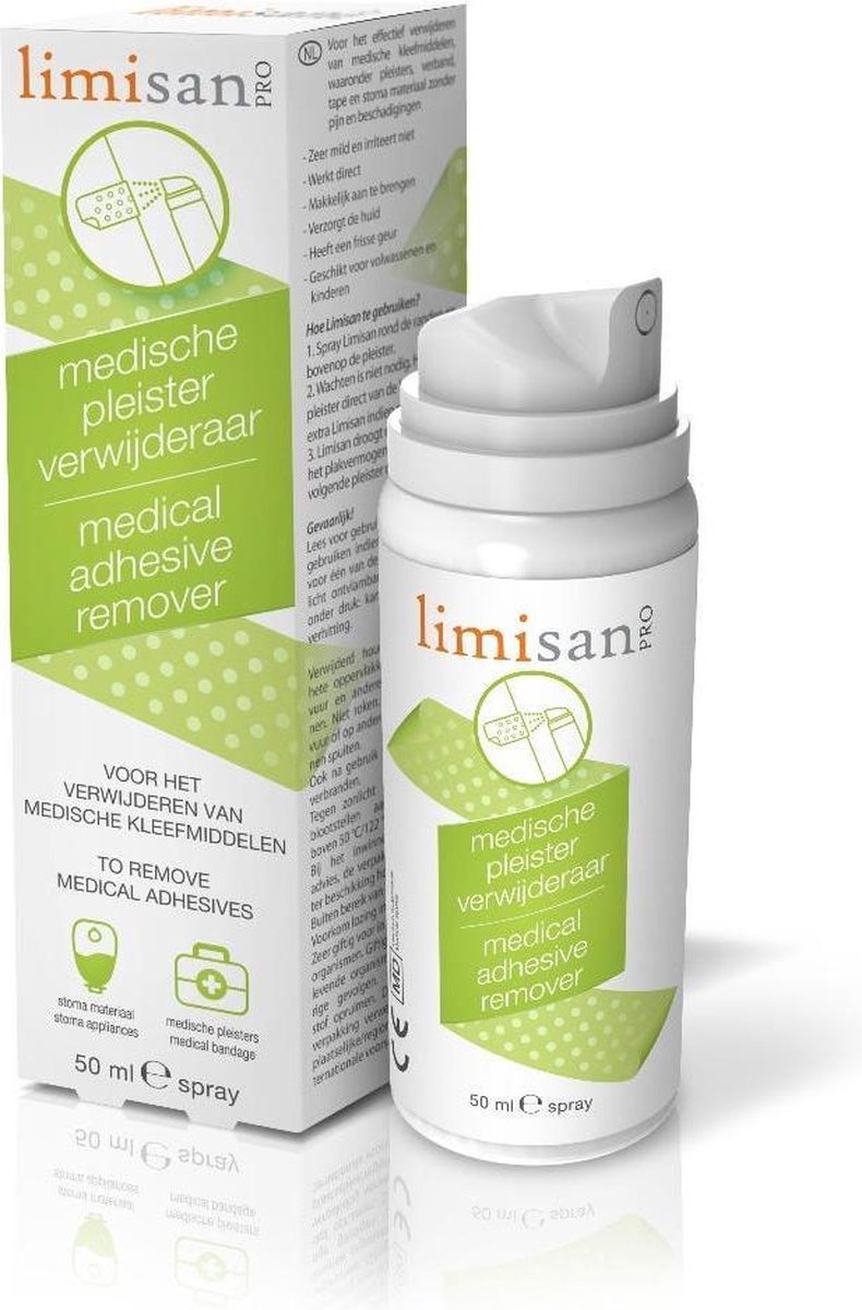 Limisan Pro - Medische Tape Verwijderaar - Adhesive Remover Spray - -... | bol.com