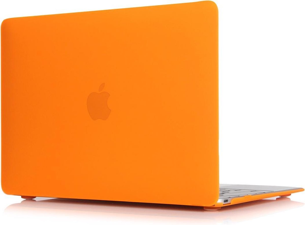 By Qubix MacBook Air 13 inch - Touch id versie - oranje (2018, 2019 & 2020)