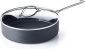 Brabantia Chrome hapjespan - met deksel - ø 24 cm