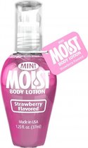 Mini Flavored Moist - Strawberry - 1.25 fl. oz. - Lubricants - Lotions