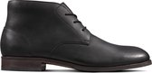 Clarks - Heren schoenen - Flow Top - G - black leather - maat 8,5
