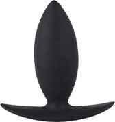 Zwarte slanke buttplug - Sextoys - Anaal Toys
