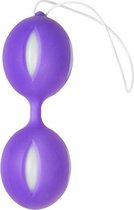 Wiggle Duo Vaginaballetjes - Paars/Wit - Sextoys - Vagina Toys