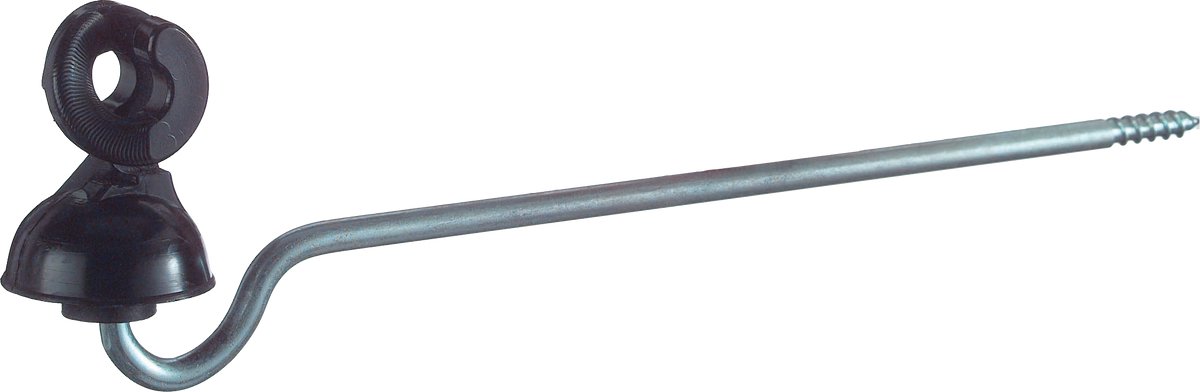 ZoneGuard Isolator Koord - 22cm - Staal - Zwart