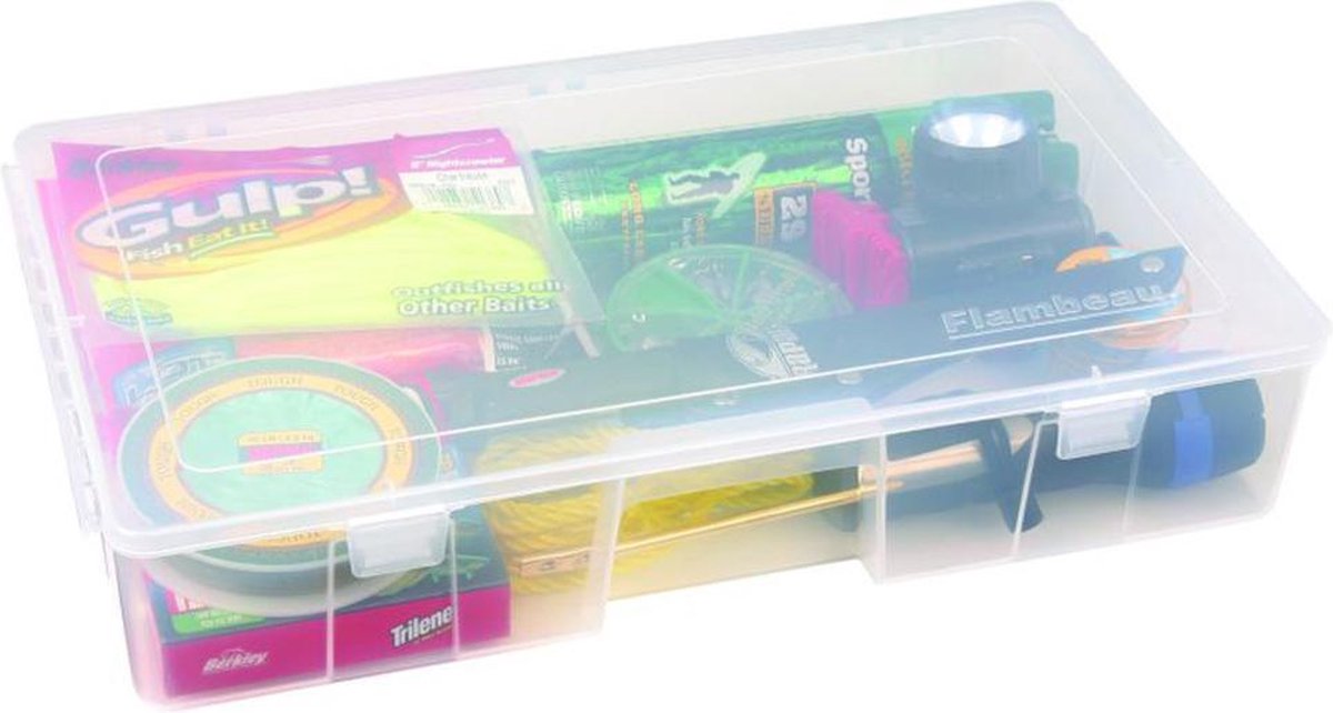 Flambeau Tuff Tainer Double Deep Bulk Core 7000R - Opbergbox - Transparant
