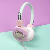 Thumbsup! Koptelefoon Pusheen Meisjes 3,5 Mm Roze/mint