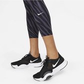 Nike One 7/8 Printed Legging Women Dark Raisin - L