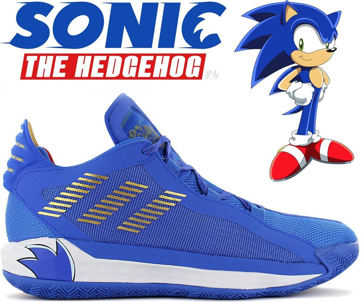 adidas Dame 6 GCA - Sonic The Hedgehog - Chasing Rings - Baskets pour  femmes Sport... | bol.com