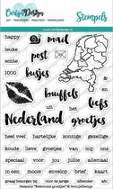 Clear Stamps Nederland Groetjes (CDST0005)