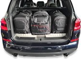 BMW X3 HYBRID 2019+ 4-delig Reistassen Op Maat Auto Interieur Kofferbak Organizer Accessoires