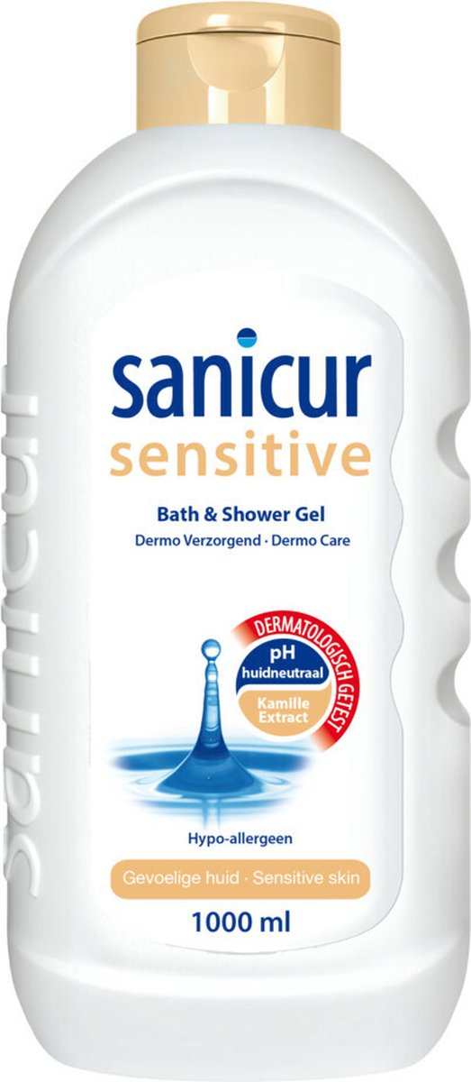Sanicur Douchegel Sensitive, 1000 ml