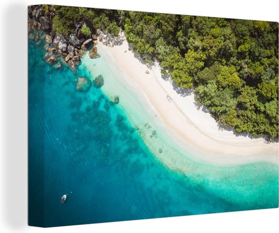 Peintures sur Toile Plage - Pierres - Australie - 150x100 cm - Décoration murale