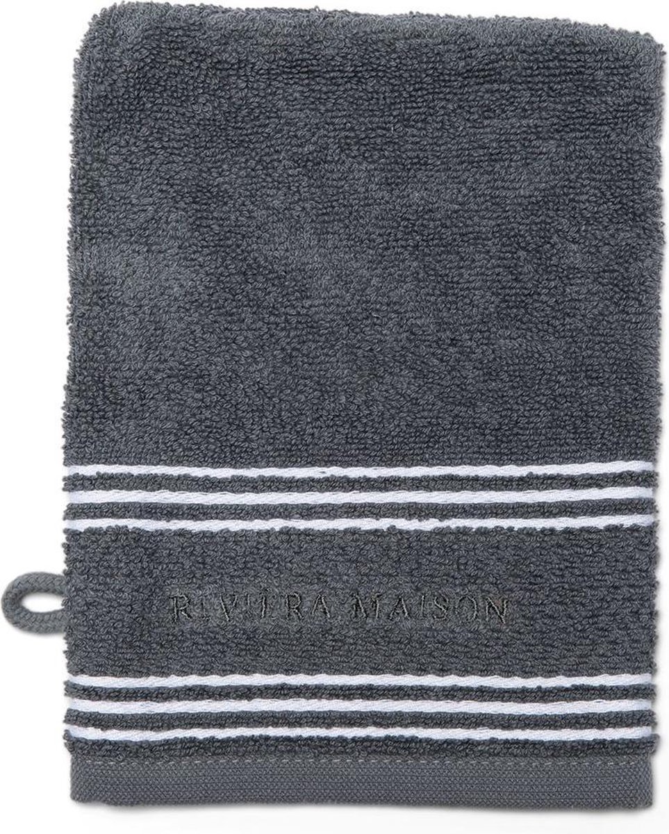 Rivièra Maison Serene Washcloth Antracite