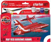 1:72 Airfix 55002 Red Arrows Hawk Plane - Starter Set Plastic Modelbouwpakket