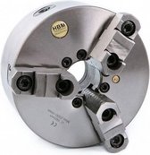 HBM 250 mm 3 klauwplaat met opzetbekken