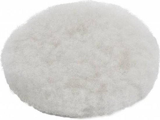 Disque de polissage en laine d'agneau 150 mm, tampon de polissage avec velcro