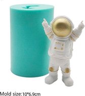 Silicone vorm voor Zeep of Kaarsen Spaceman