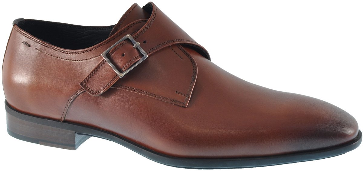 Van Bommel 12341/03 G+  Instappers - Cognac- Heren maat 41.5