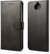 Voor Sony Xperia 8 / Xperia 20 GUSSIM zakelijke stijl horizontale flip lederen tas met houder & kaartsleuven & portemonnee (zwart)