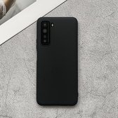 Voor Huawei nova 7 SE schokbestendig mat TPU beschermhoes (zwart)