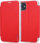 Voor iPhone 11 CMai2 Linglong Series PC + PU horizontale flip lederen tas met houder en kaartsleuf (rood)