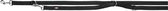 Trixie hondenriem premium verstelbaar tweelaags zwart - 200x2,5 cm - 1 stuks