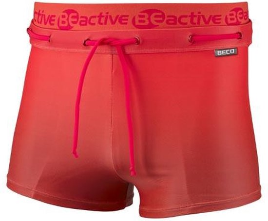 Beco Swim Boxer Beactive Homme Polyamide / élasthanne Rouge Taille L