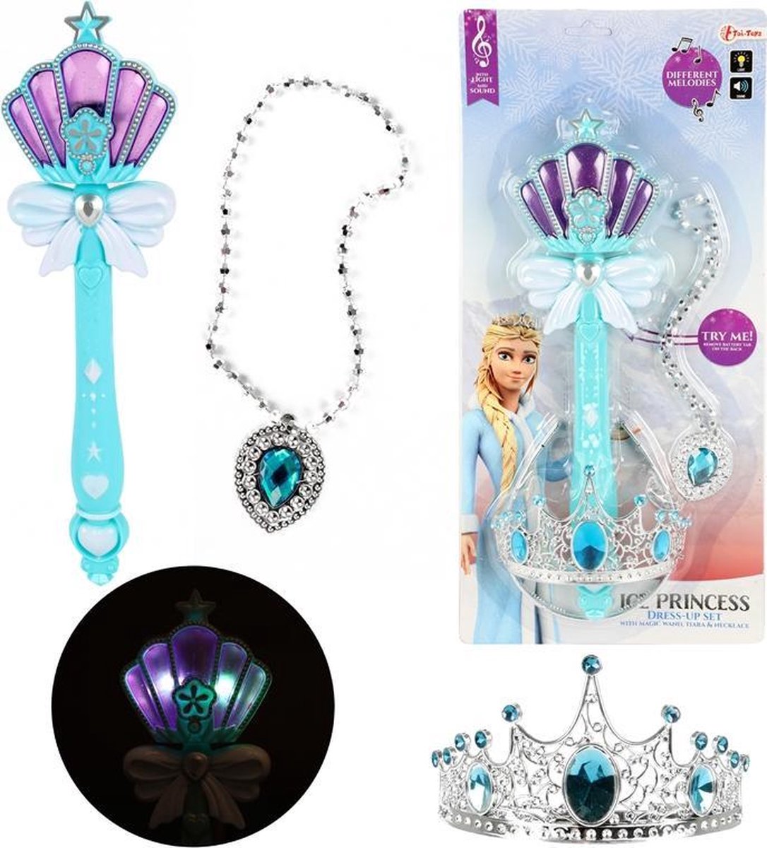 Ice Princess Toverstaf Prinses met Licht en Geluid — afbeelding 12