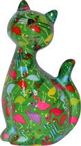 Pomme pidou Kat Caramel | Spaarpot | Medium | Flamingo Jive Picklegreen