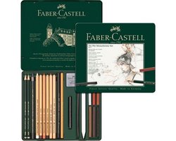Faber-Castell Pitt Monochrome set - 21-delig - FC-112976