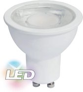 Ledlamp G U10 8W 220V PAR16 COB - Warm wit licht - Overig - Wit - Unité - Wit Chaud 2300K - 3500K - SILUMEN