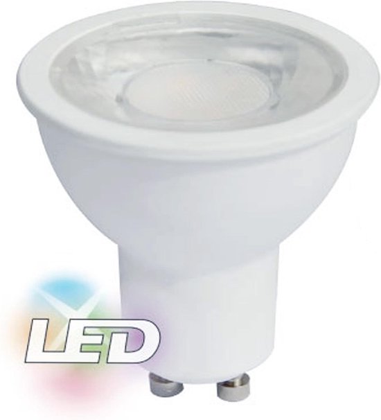 Ledlamp G U10 8W 220V PAR16 COB - Warm wit licht - Overig - Wit - Unité - Wit Chaud 2300K - 3500K - SILUMEN