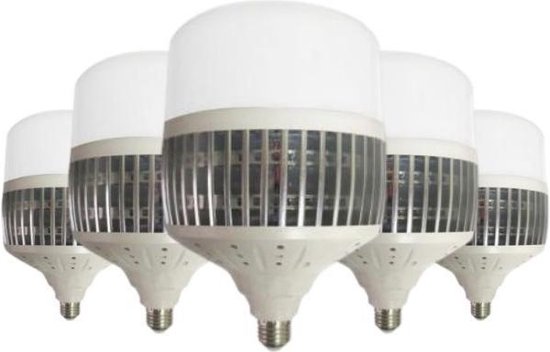 Ampoule LED E27 100W 220V 270° (Pack de 5) - Lumière Blanc Chaud | bol