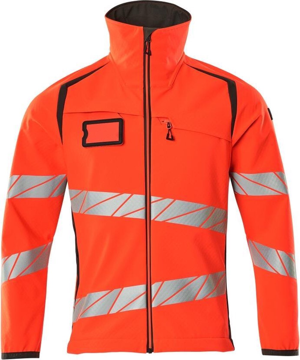Mascot Accelerate Safe Softshell Jas 19002 - Mannen - Rood/Antraciet - XXL