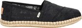 TOMS Alpargata Rope Dames Espadrilles - Black - Maat 37