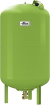Reflex Refix DT Doorstromend Membraandrukexpansievat Sanitair Met Flowjet 80l 10bar 1.1/4 Groen