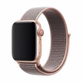 Deluxe Series Apple Watch Bandje - Nylon Strap - 42/44MM L.Roze