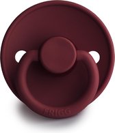 Frigg fopspeen - maat 1 0-6 maanden - 1 stuk - classic - cabernet