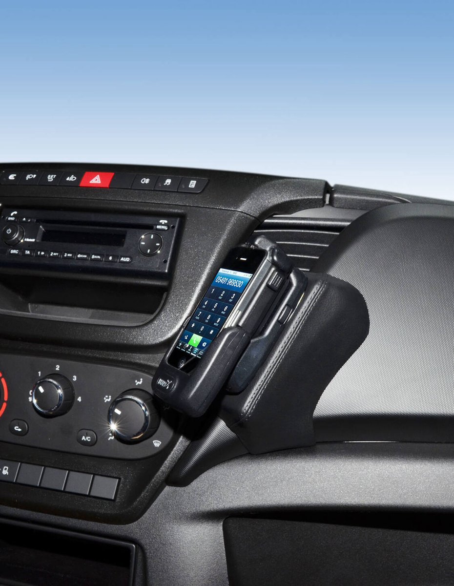 Kuda houder geschikt voor Iveco Daily 2015-2019 Kleur: Zwart