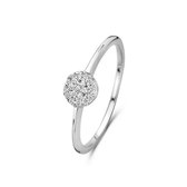 Selected Jewels Mila Dames Ring Zilver - Zilverkleurig - 16.50 mm / maat 52