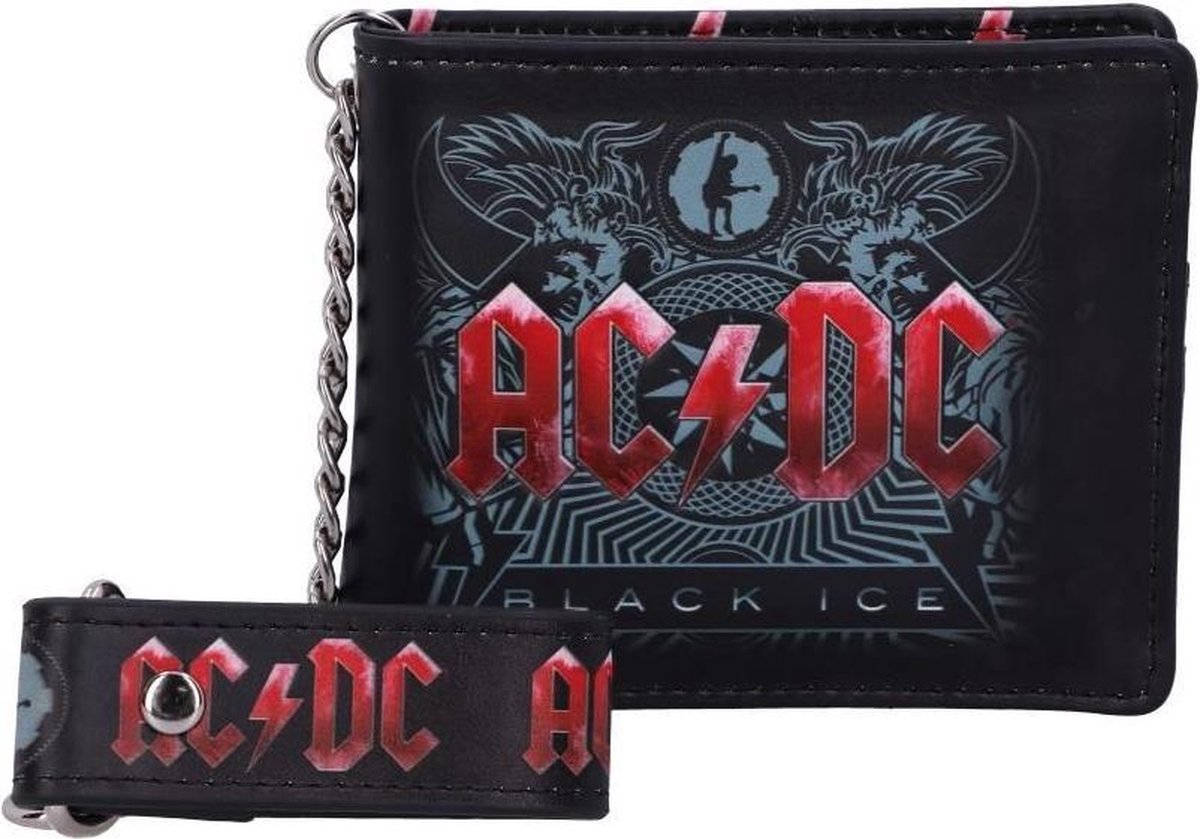 Nemesis Now - AC/DC Bifold portemonnee Black Ice - Meerkleurig