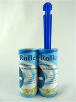 Kleefroller antipluis 10x4 cm voor pluizen + reserverol