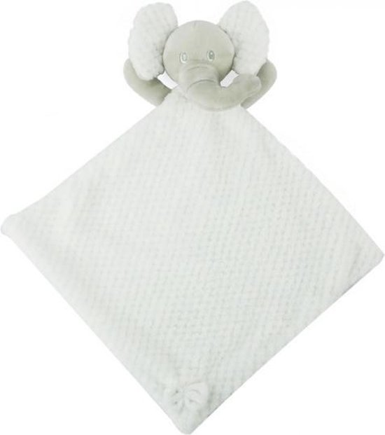 Soft Touch Knuffeldoekje Elephant 30 Cm Polyester Wit van Soft Touch — afbeelding 2