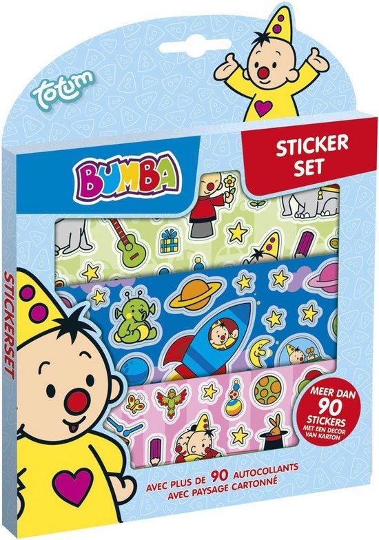 van nu af aan Gehakt Hinder Sticker set Bumba ToTum: 90+ stickers (27220652) | bol.com