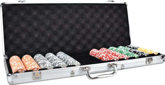 Foto: Royal flush abs cashgame pokerset 500 poker chips pokerkoffer pokersets pokerfiches pokerchips