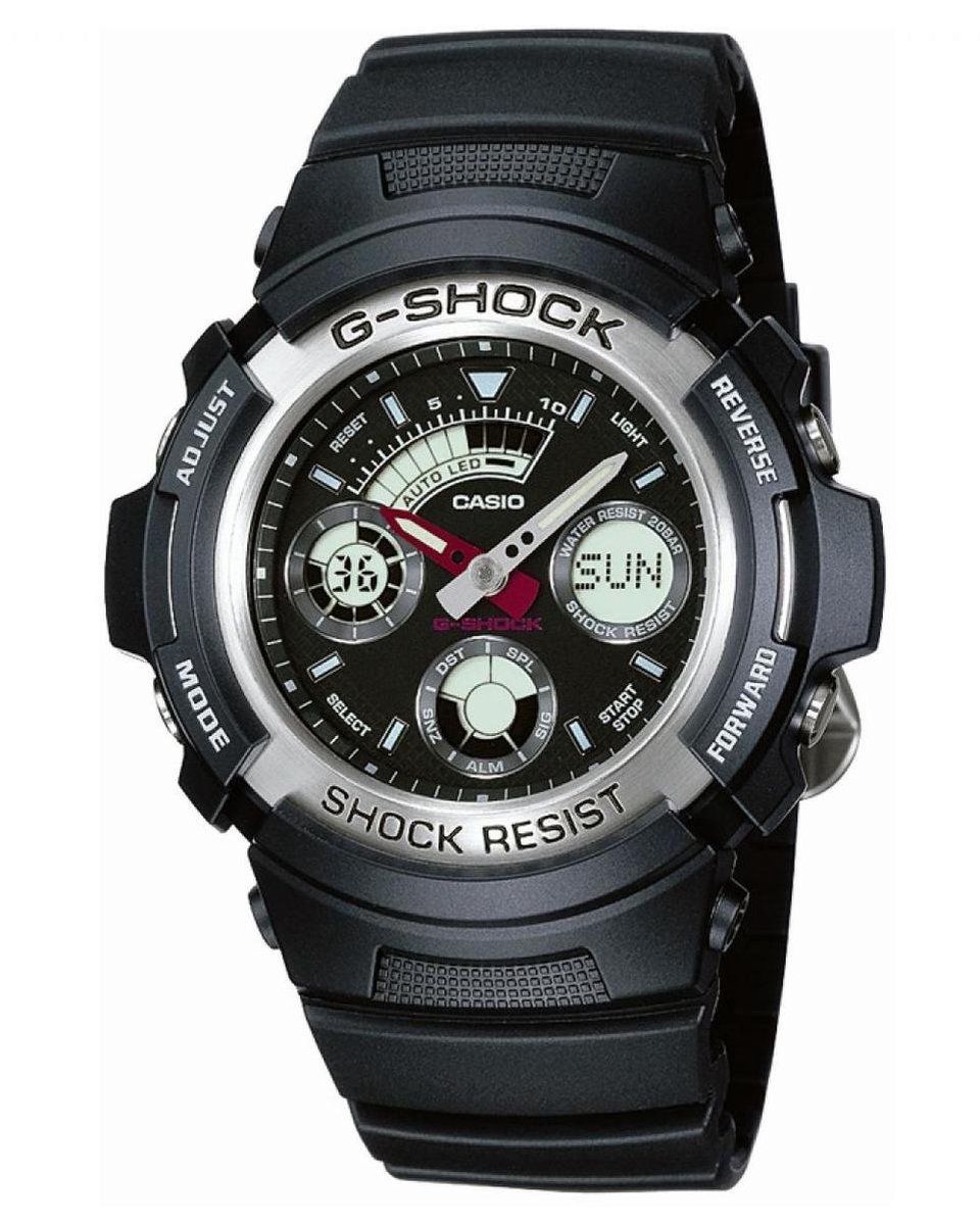 Casio G-Shock Classic AW-590-1AER Heren Horloge - 46 mm