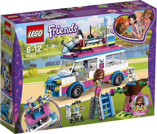 LEGO Friends Olivia's missievoertuig 41333