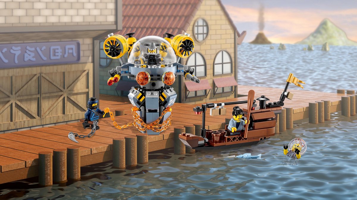 LEGO NINJAGO Movie Vliegende Kwal Duikboot - 70610 | bol.com